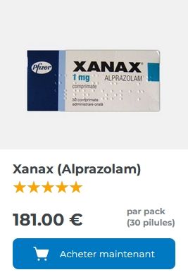 Générique du Xanax : Alprazolam en France